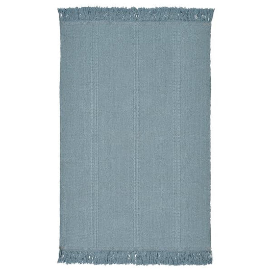 SORTSÖ - Rug, flatwoven, light blue, 55x85 cm - best price from Maltashopper.com 60528876