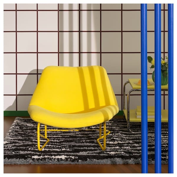 Ikea SOTENÄS - Armchair, Hakebo yellow