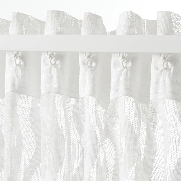 SOTSTÄVMAL - Thin curtain, 2 sheets, white, 145x300 cm - best price from Maltashopper.com 10548990