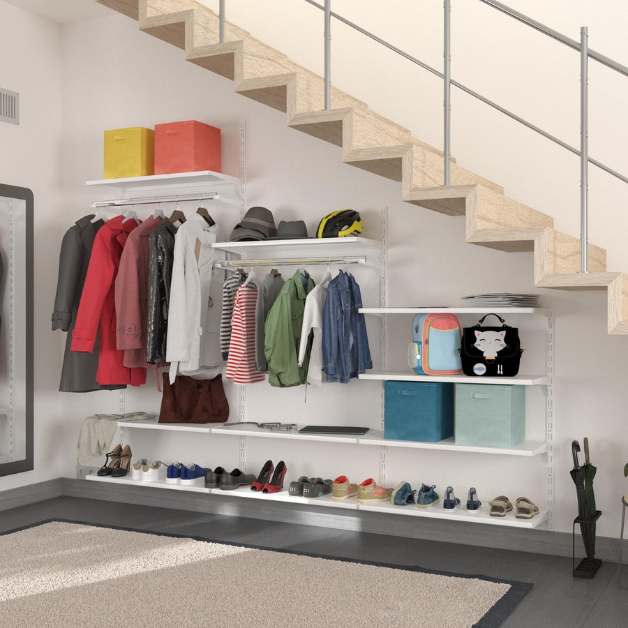 DOUBLE RACK 150 CM WHITE SPACEO