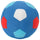 SPARKA soft toy, football mini/blue red, 12 cm