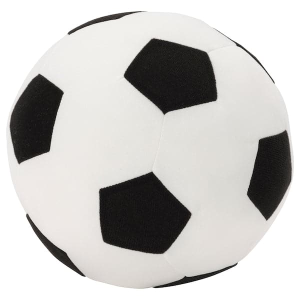 Ikea SPARKA - Soft toy, football/black white
