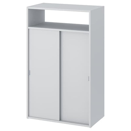 SPIKSMED - Cabinet, light grey, 60x96 cm