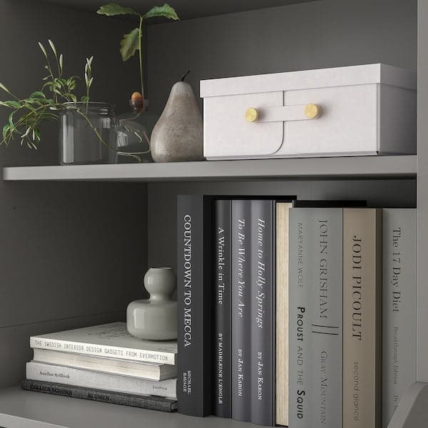Ikea SPINNROCK - Box with compartments, white, 32x25x10 cm