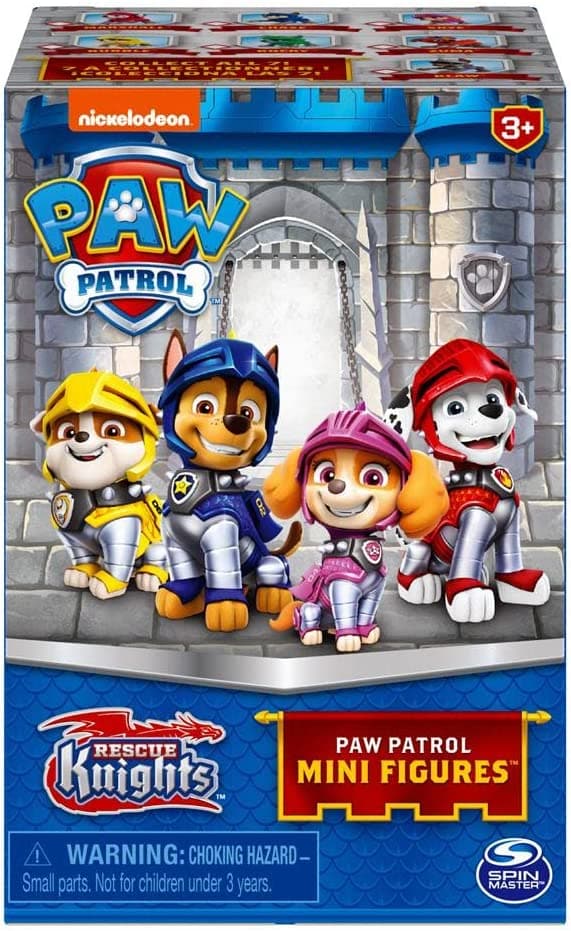 PAW PATROL - Blind Box Mini Personaggi Rescue Knights