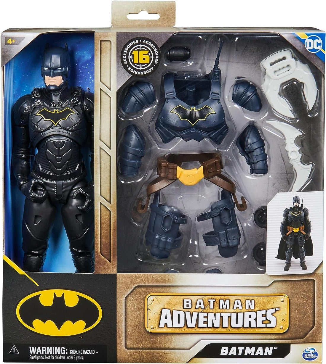 BATMAN ADVENTURES 30cm scale Batman figure with accessories