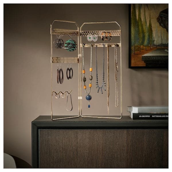 Ikea SPRIDARE - Jewellery stand, bronze-coloured