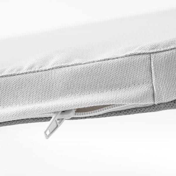Ikea STAGGSTARR Chair cushion, light grey, 36x36x2.5 cm