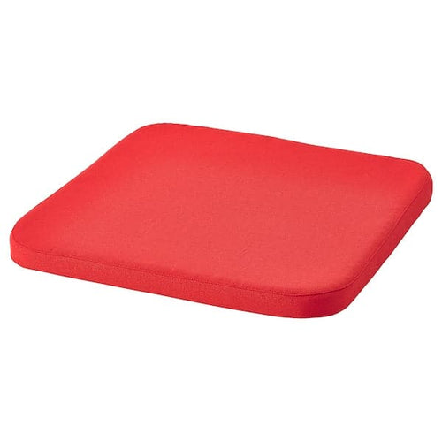 STAGGSTARR Chair cushion, red, 36x36x2.5 cm ,