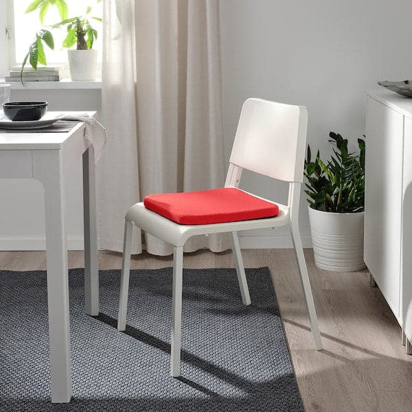 Ikea STAGGSTARR Chair cushion, red, 36x36x2.5 cm ,