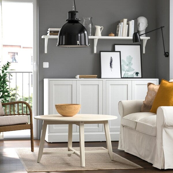 Ikea STARREKLINTE - Rug, flatwoven, natural/black, 120x180 cm