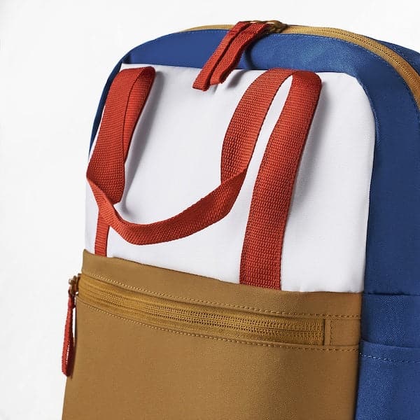 STARTTID - Backpack, blue/yellow