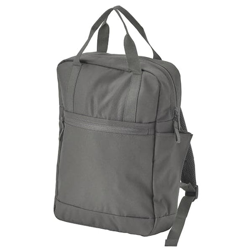STARTTID - Backpack, grey, 27x9x38 cm/12 l