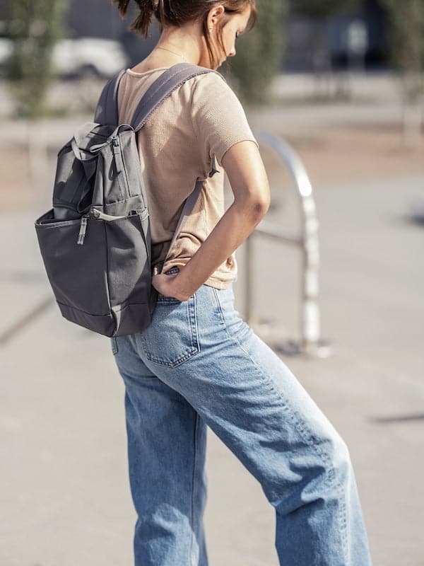 STARTTID Backpack grey 27x9x38 cm 12 l Best Price at