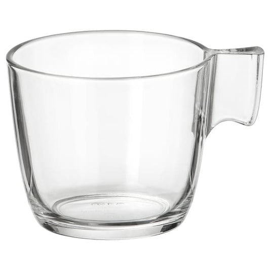 Ikea STELNA - Mug, clear glass, 23 cl