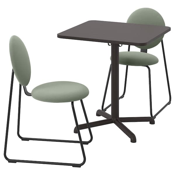 STENSELE / MÅNHULT - Table and 2 chairs , 70x70 cm - best price from Maltashopper.com 99505925