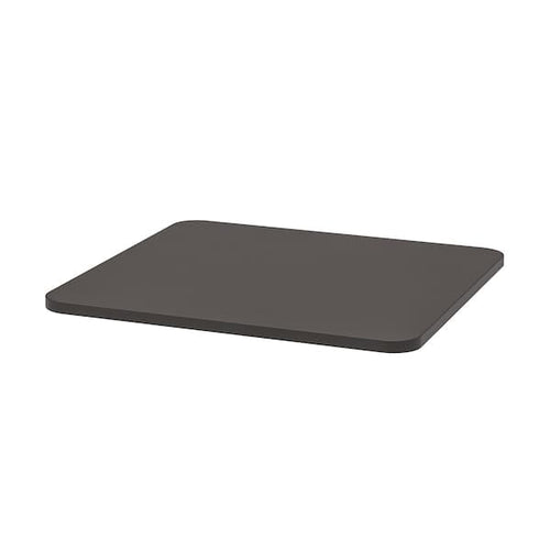 STENSELE - Table top, anthracite, 70x70 cm