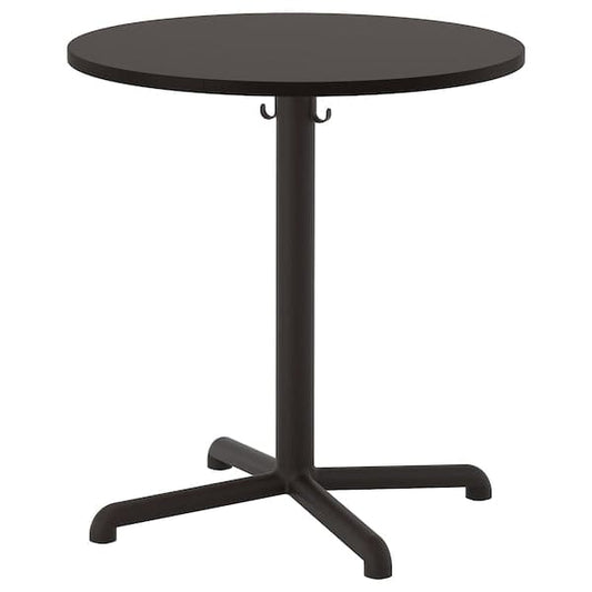 Ikea STENSELE - Table, anthracite/anthracite, 70 cm
