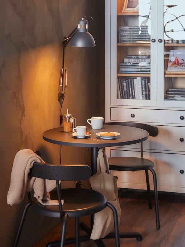 STENSELE - Table, anthracite/anthracite, 70 cm - best price from Maltashopper.com 79288230