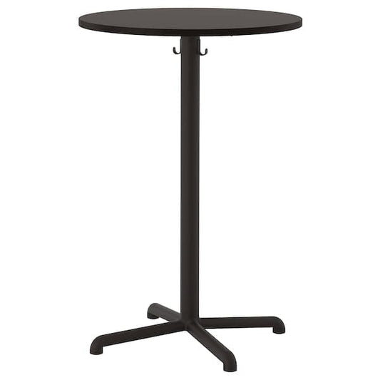 Ikea STENSELE - Bar table, anthracite/anthracite, 70 cm