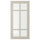 STENSUND - Glass door, beige, 40x80 cm