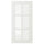 STENSUND - STENSUND Glass door, white, 30x60 cm