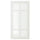 STENSUND glass door, white, 40x80 cm