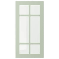 STENSUND - Glass door, light green, 40x80 cm - best price from Maltashopper.com 10524022