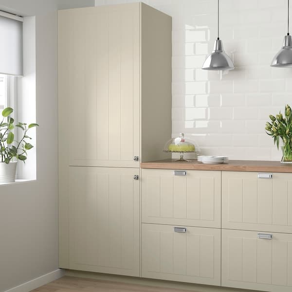 STENSUND - Door, beige, 40x100 cm - best price from Maltashopper.com 20453175