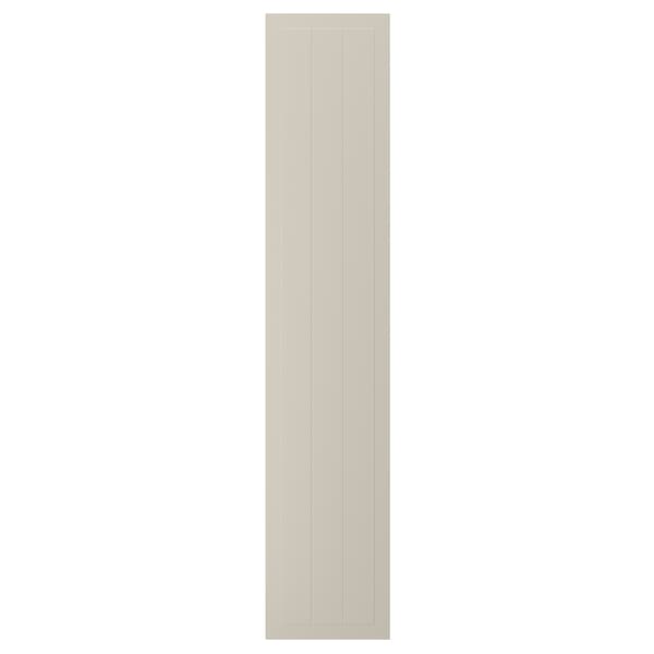 STENSUND - Door, beige, 40x200 cm