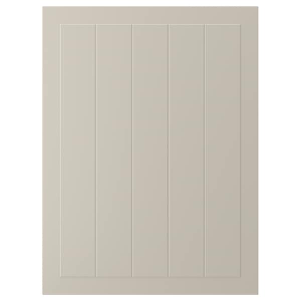 STENSUND - Door, beige, 60x80 cm - best price from Maltashopper.com 30453189