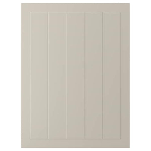 STENSUND - Door, beige, 60x80 cm - best price from Maltashopper.com 30453189