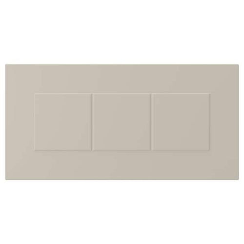 STENSUND - Drawer front, beige, 40x20 cm