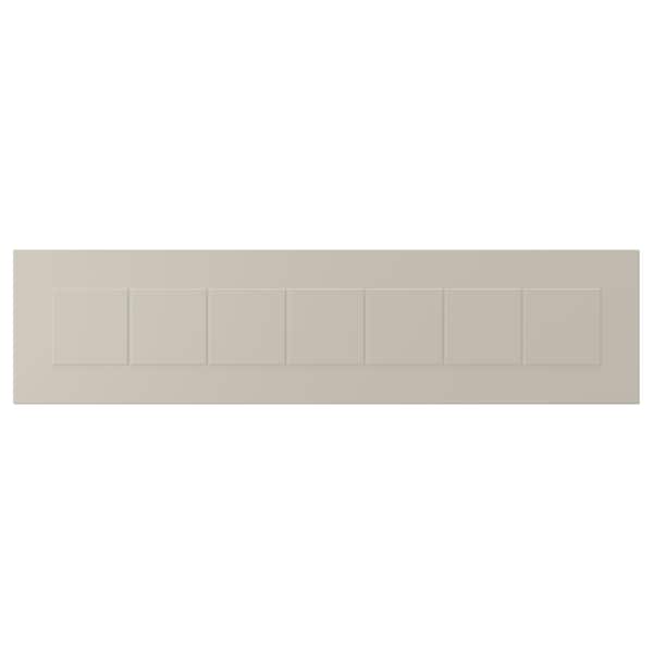 STENSUND - Drawer front, beige, 80x20 cm - best price from Maltashopper.com 40453198