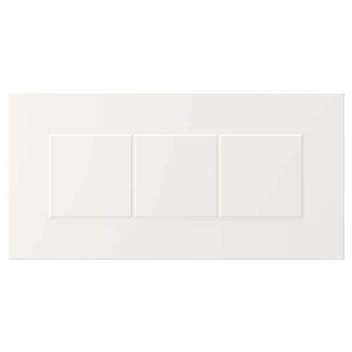 STENSUND - Drawer front, white, 40x20 cm