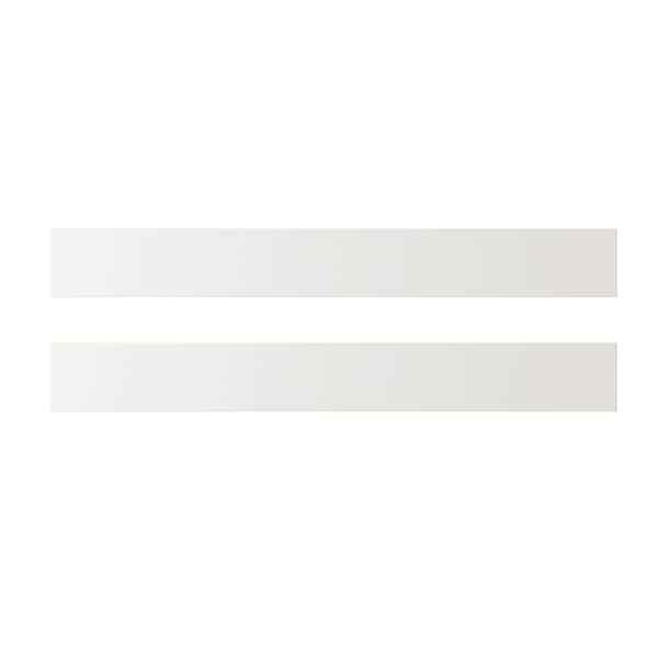 STENSUND - Drawer front, white, 80x10 cm - best price from Maltashopper.com 00450578