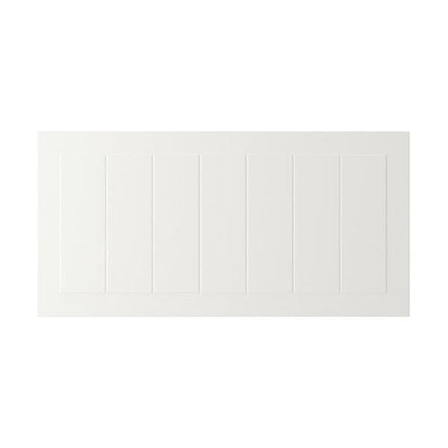 STENSUND - Drawer front, white, 80x40 cm