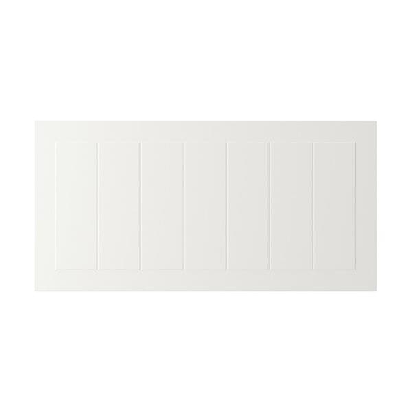 STENSUND - Drawer front, white, 80x40 cm