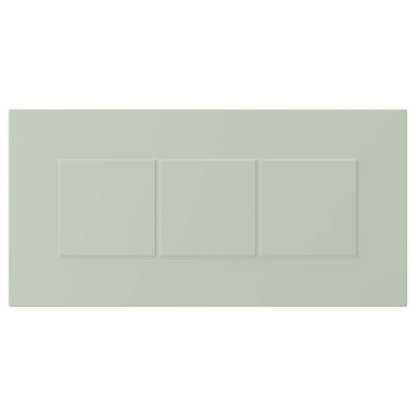 STENSUND - Drawer front, light green, 40x20 cm