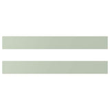 STENSUND drawer front, light green, 80x10 cm, 2 pack