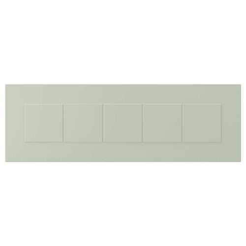 STENSUND - Drawer front, light green, 60x20 cm
