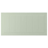 STENSUND drawer front, light green, 80x40 cm