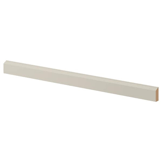 STENSUND - Contoured deco strip/moulding, beige, 221x3 cm - best price from Maltashopper.com 30453170