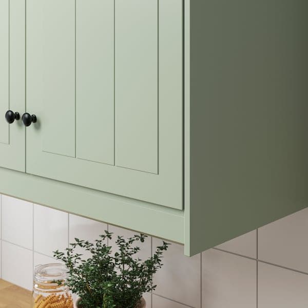 Ikea STENSUND - Contoured deco strip/moulding, light green, 221x3 cm