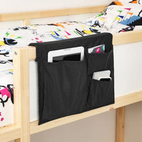 STICKAT - Bed pocket, black, 39x30 cm - best price from Maltashopper.com 80378338