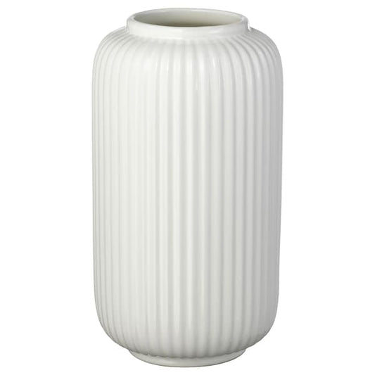 STILREN - Vase, white, 22 cm - best price from Maltashopper.com 10442045
