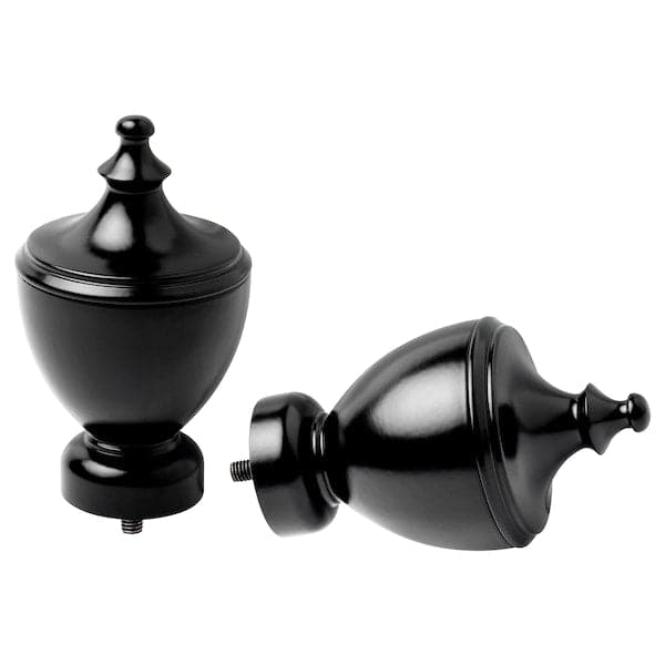 STINKSYSKA - Finials, 1 pair, black