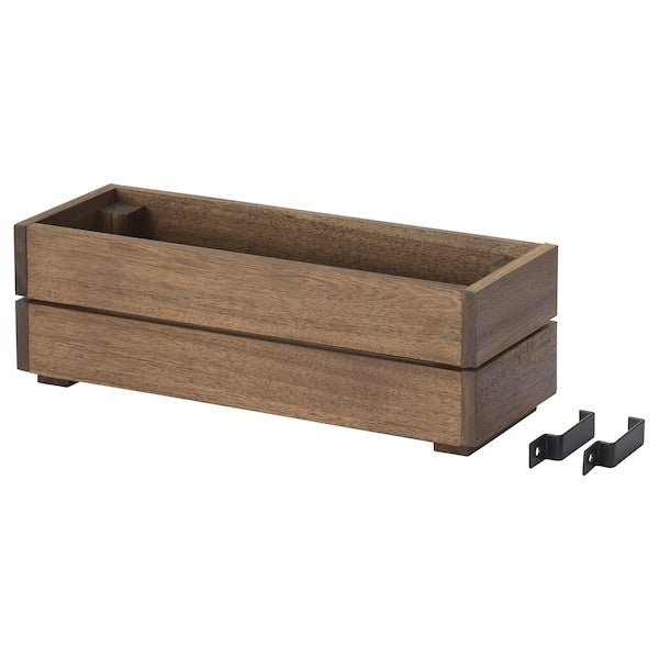 STJÄRNANIS - Flower box, outdoor acacia, 43x15 cm