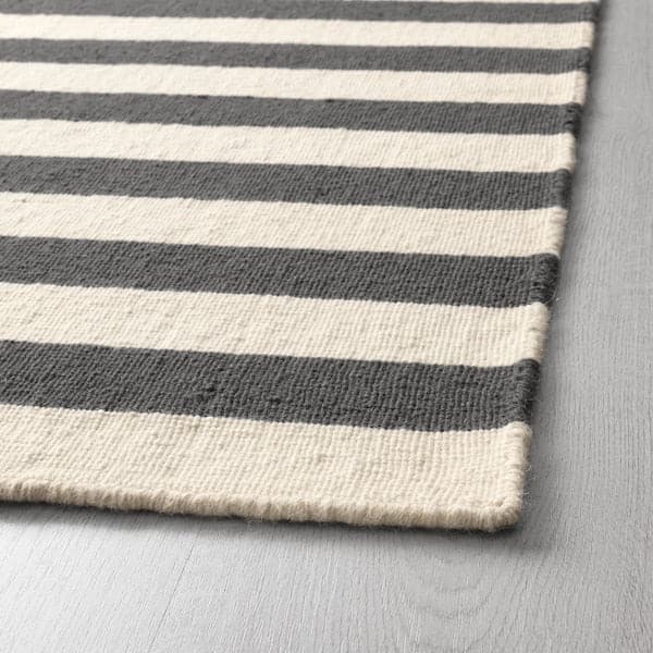 STOCKHOLM 2017 - Rug, flatwoven, handmade/striped grey, 250x350 cm - Premium Flooring & Carpet from Ikea - Just €362.99! Shop now at Maltashopper.com