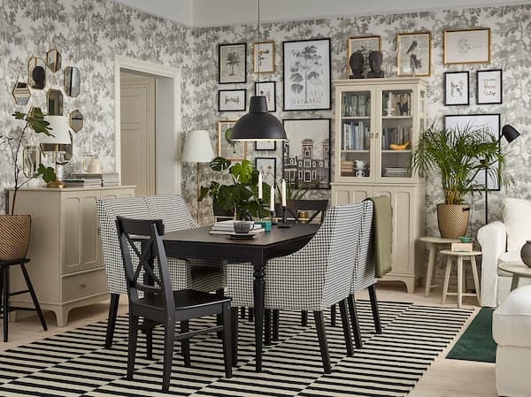 STOCKHOLM 2017 - Rug, flatwoven, handmade/striped grey, 250x350 cm - best price from Maltashopper.com 80345239